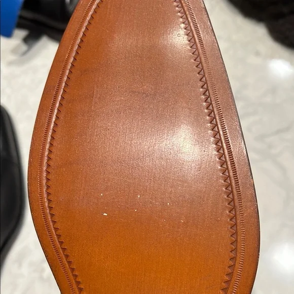 Vero Cuoio Black Leather Oxfords Classic Design - Picture 6 of 7